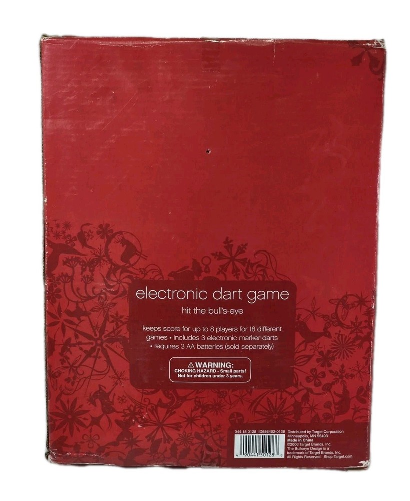 Target Electronic Dart Board Game- VGC
