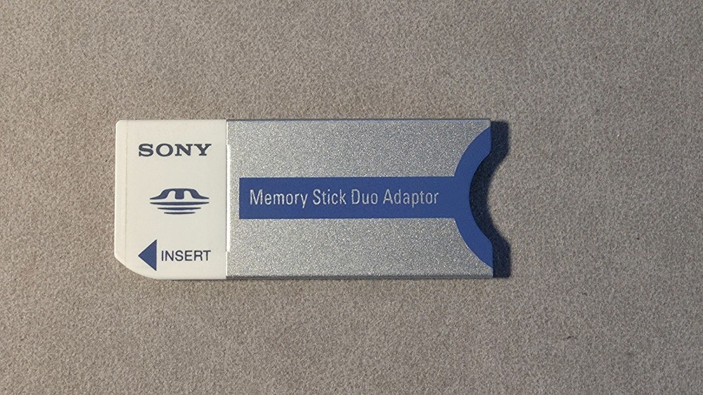 SONY MEMORY STICK DUO ADAPTOR MSAC-M2