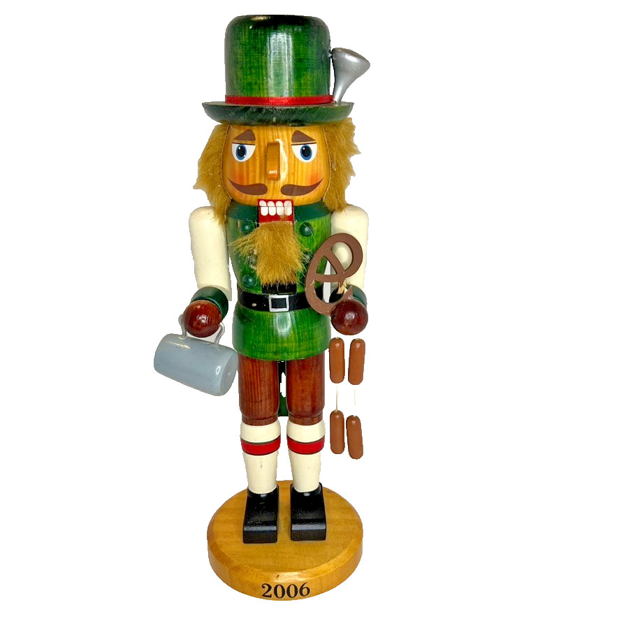 Nutcracker Oktoberfest Beer Stein 14" 2006