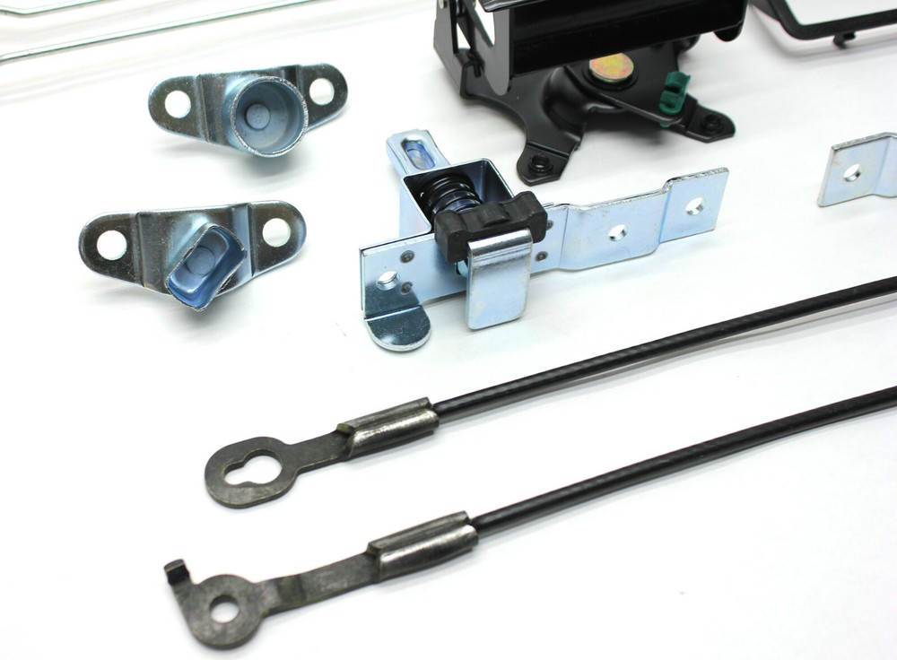 New 10-PC Tailgate Hardware Kit w/Handle Latch Cables Bezel Hinge For 94-04 S10