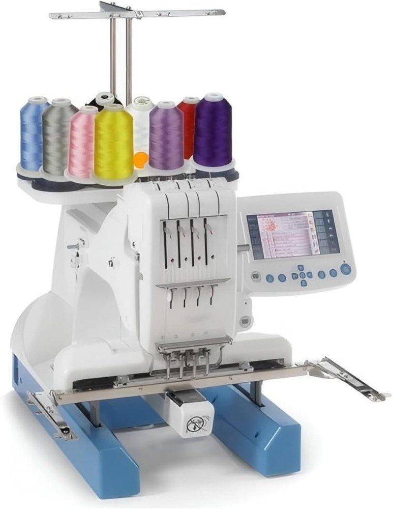 High Speed Rated 5500 Yards White Polyester Thread for Professional Embroidery