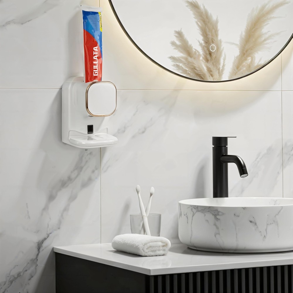 Automatic Toothpaste Dispenser Kids - Electric Toothpaste Dispenser -Tooth pa...