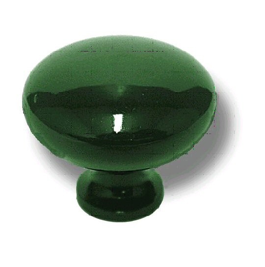 (5 Pack) 1-1/4 inch Very Heavy Knob Hunter Green