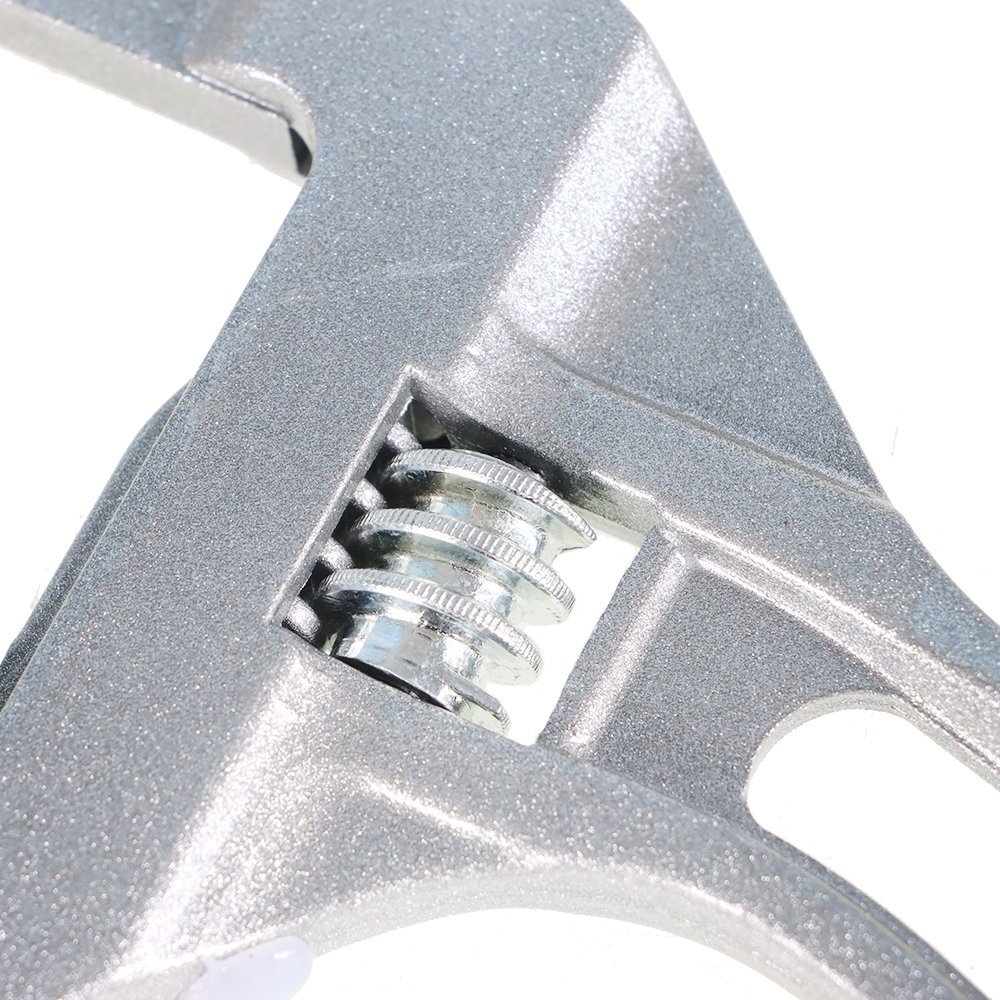 Adjustable 6-68mm Wide Large Spanner Wrench Hand Nut Opening Pipe Tool Jaw