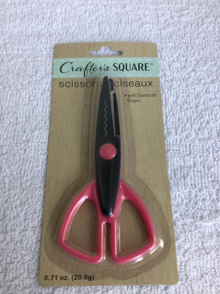 Crafter's Square Sawtooth Shape Scissors Lot