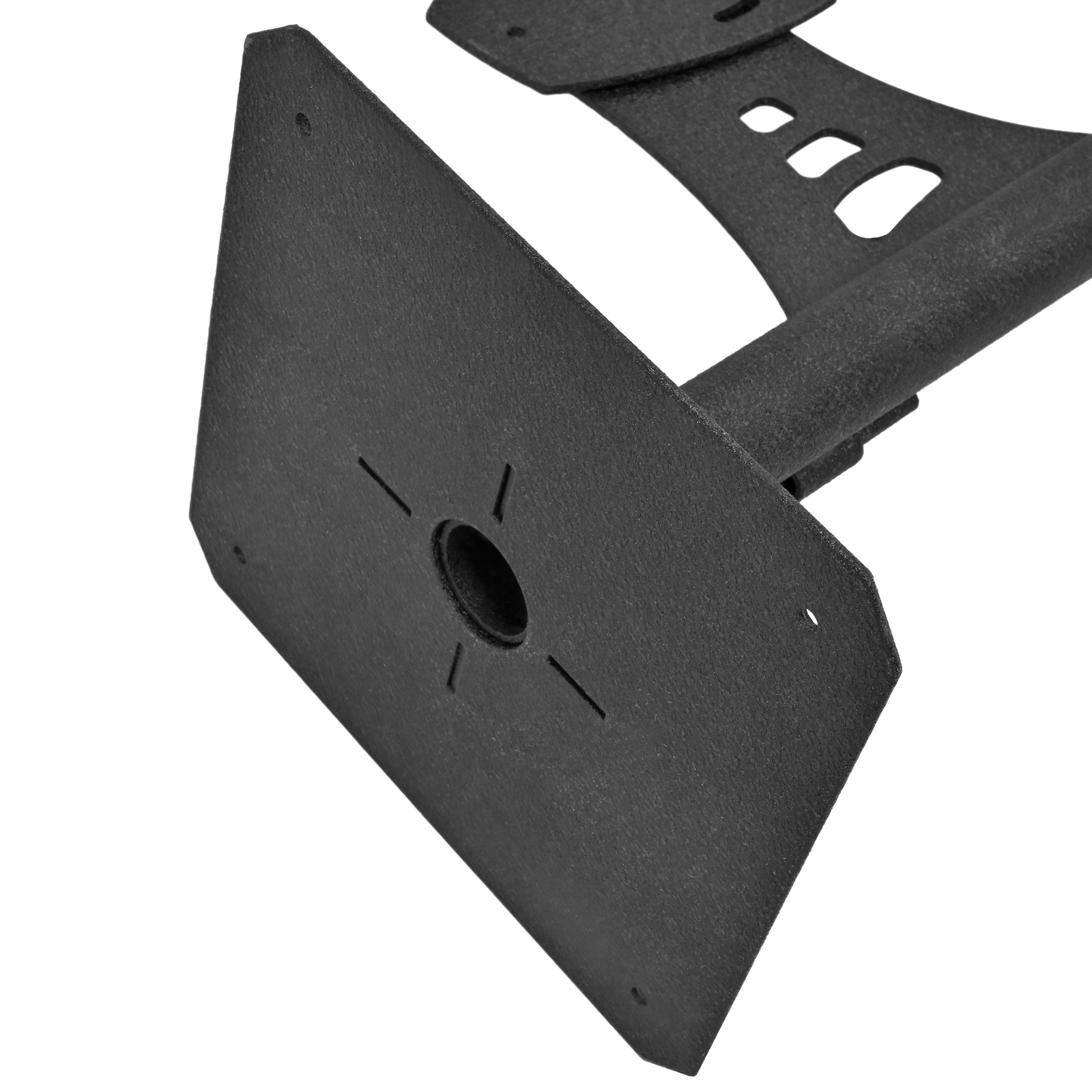 Black Trophy Tree Pedestal Stand Shoulder Mount Style For 3 Taxidermy Display