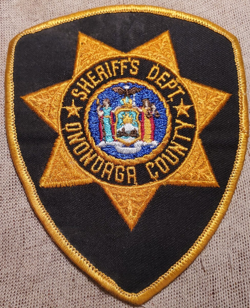 NY Onondaga County New York Sheriff Patch