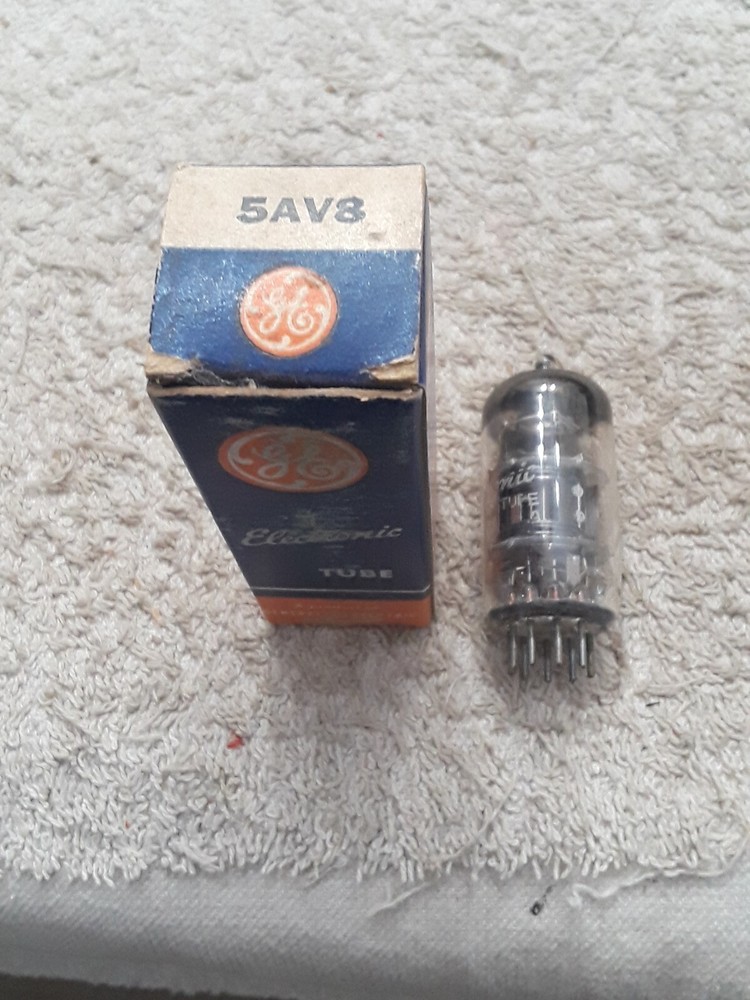NOS GE 5AV8 Vacuum tube