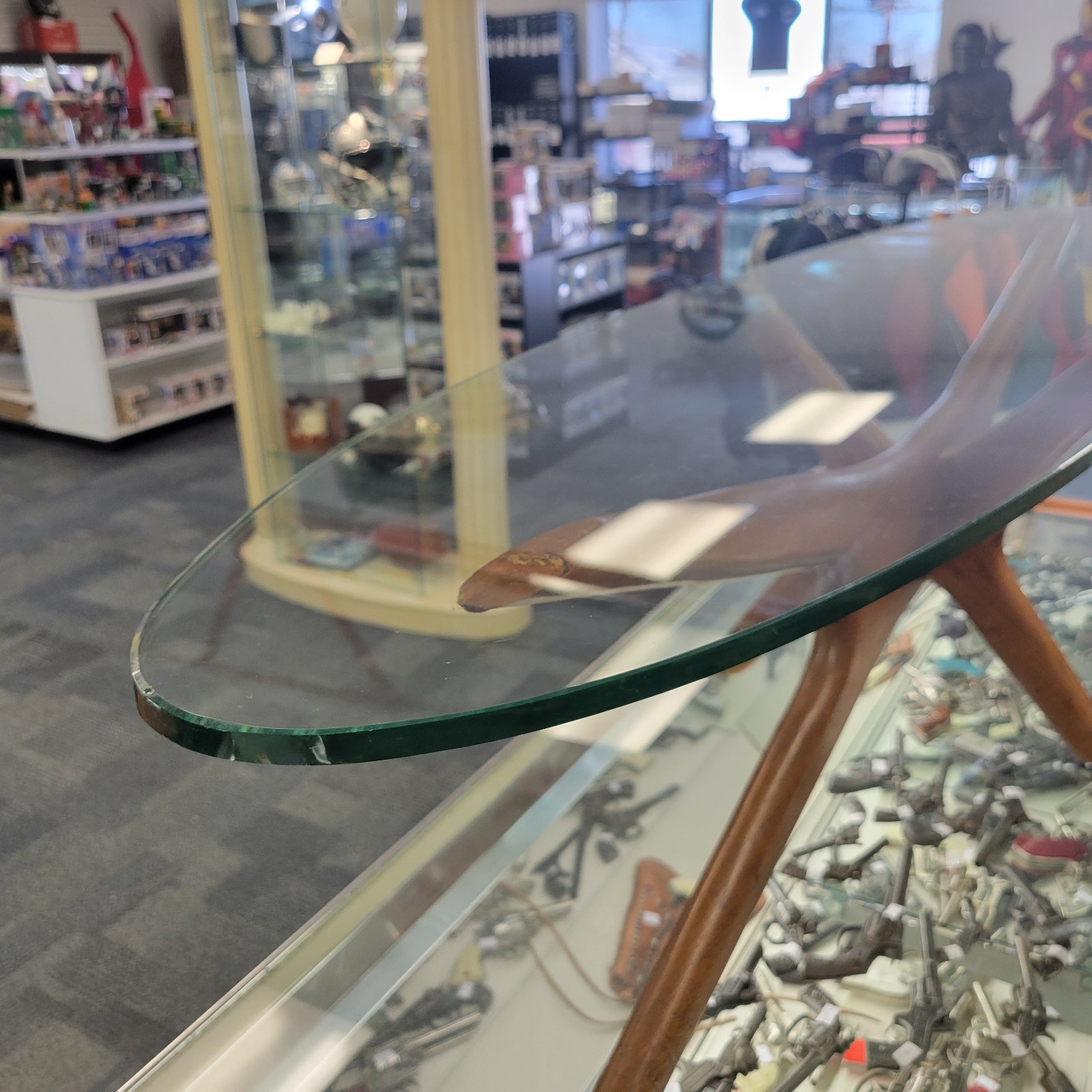 Vintage Adrian Pearsall Mid Century Walnut Jacks Coffee Table