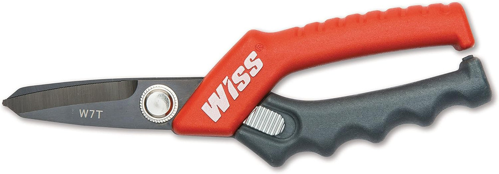 Crescent 7" Titanium Coated Utility Shears - W7T , Black