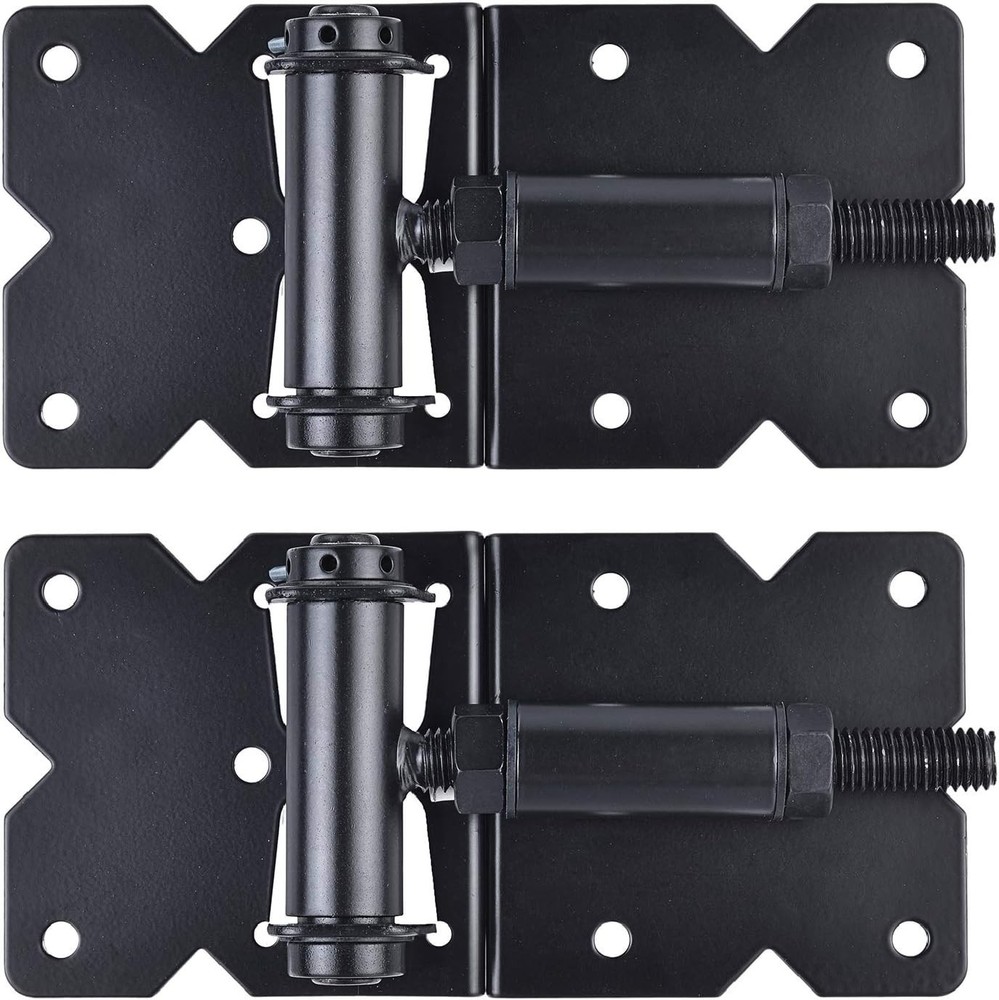 Gate Hinges with Installation Screws, 2 Set