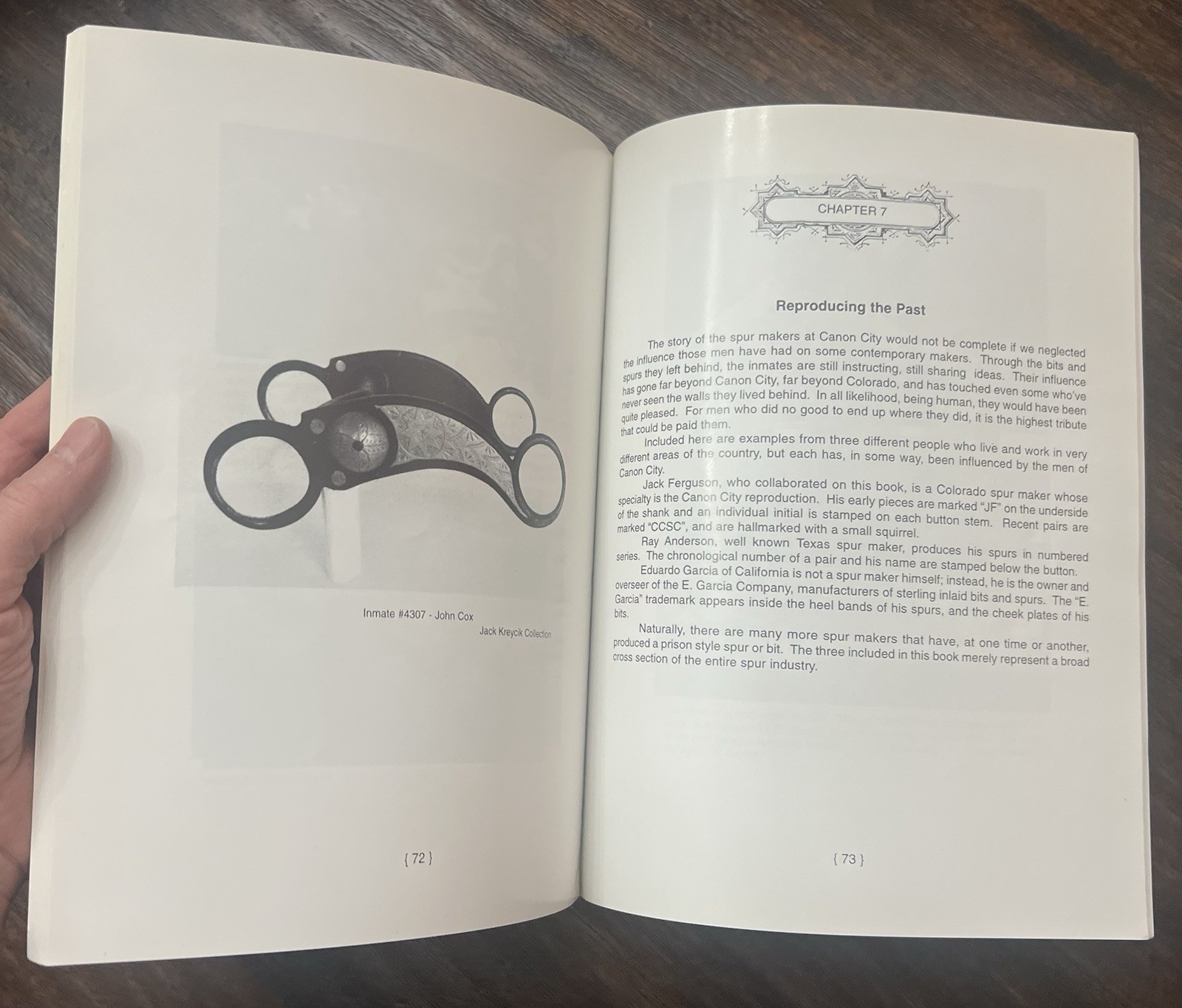 COLORADO PRISON SPURS & THE MEN WHO MADE THEM SIGNED LIMITED FIRST EDITION