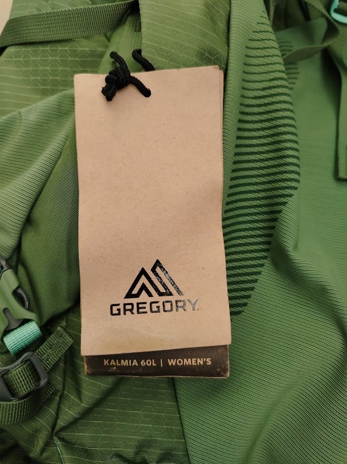 Gregory Kalmia 60L Women's Backpacking Pack Ventilated Backpanel Bladder ready