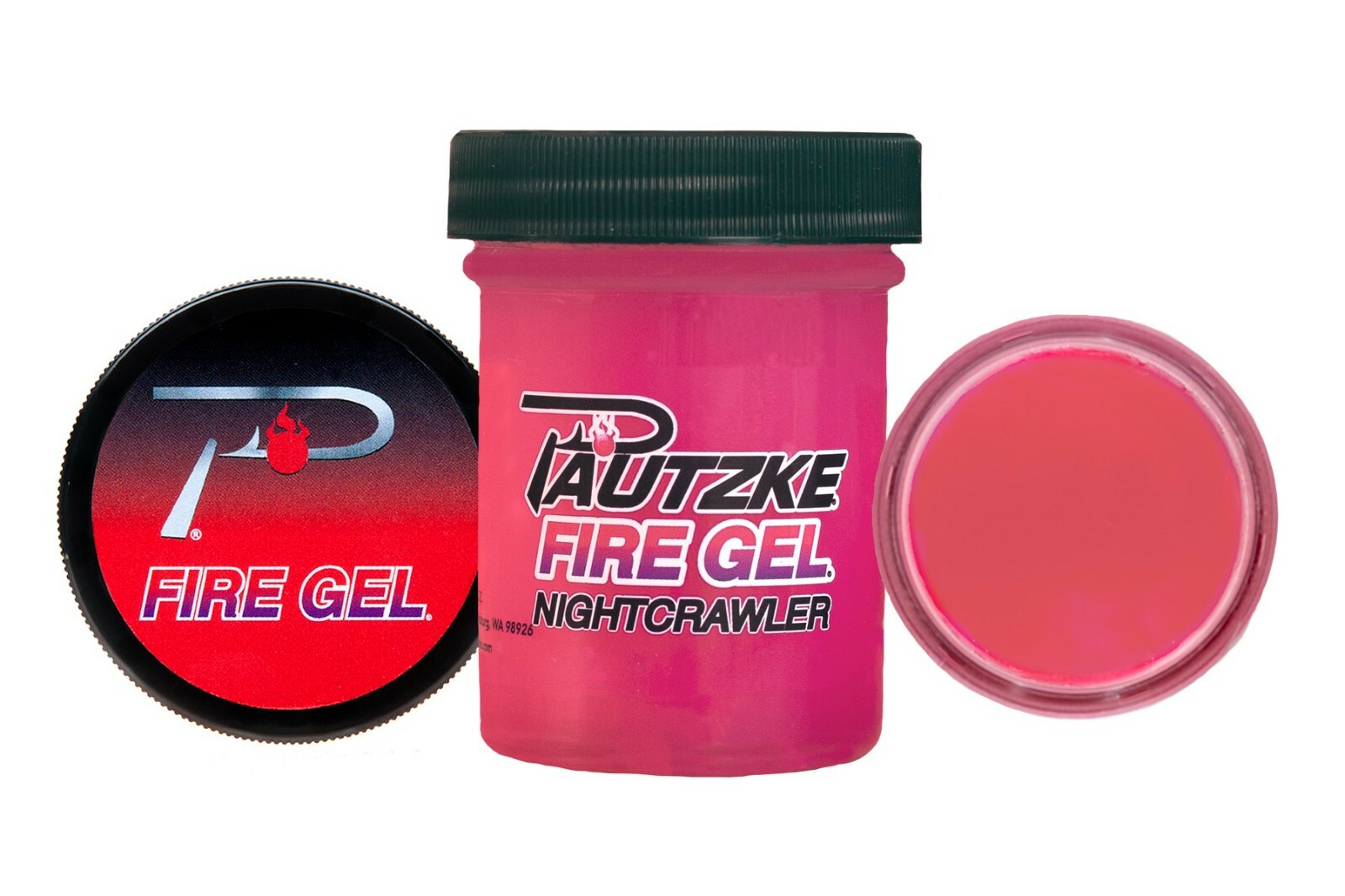 PAUTZKE'S Fire Gel NightCrawlers Bait 1.65 OZ Bait Lab Approved Fish Smell It!
