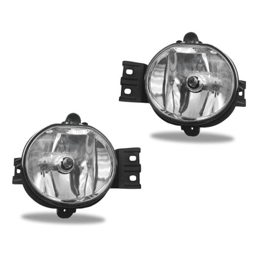 Fog Lights Assembly Compatible 2002-2009 Ram 1500 2500 3500/Durango Halogen