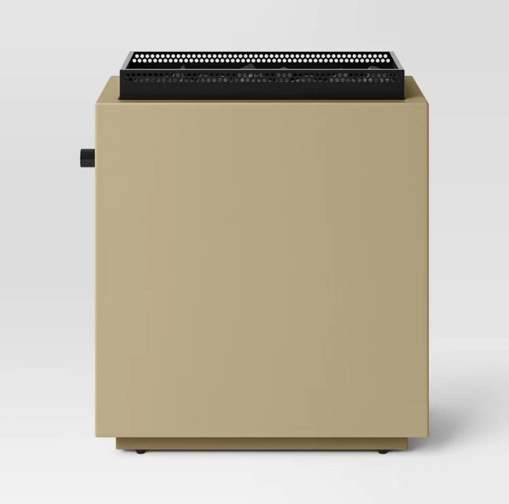 Rectangular Outdoor Gas Fire Pit By Room Essentials. New