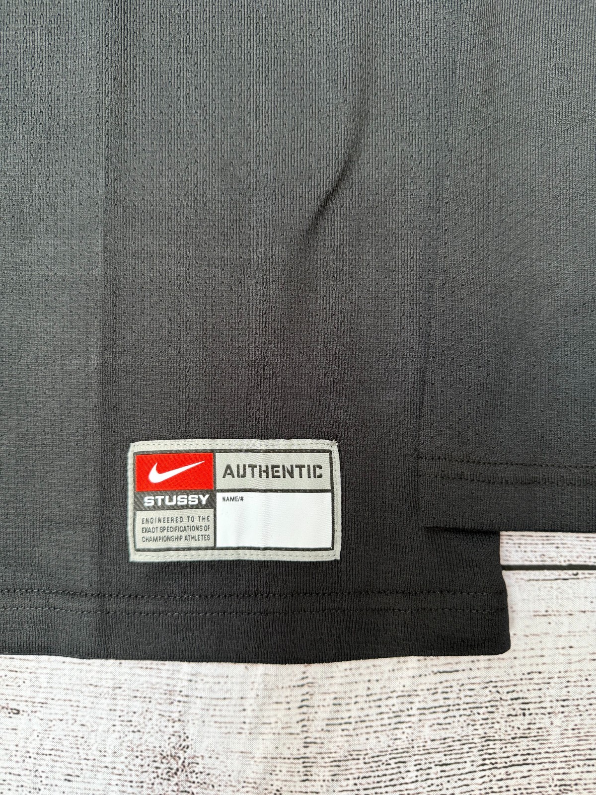 NEW Stussy x Nike Dri-FIT Mesh Jersey Black - Size S-XL - FREE SHIPPING