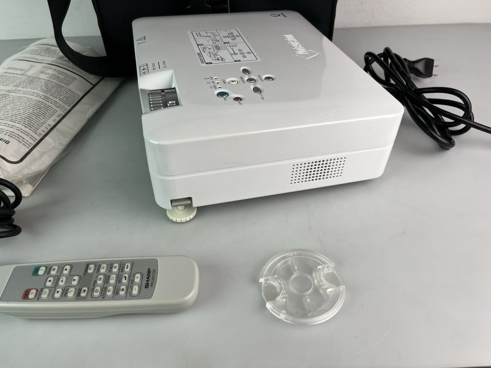 Sharp PG-A10X Portable XGA Projector With Suitcase, Remote, & Cables