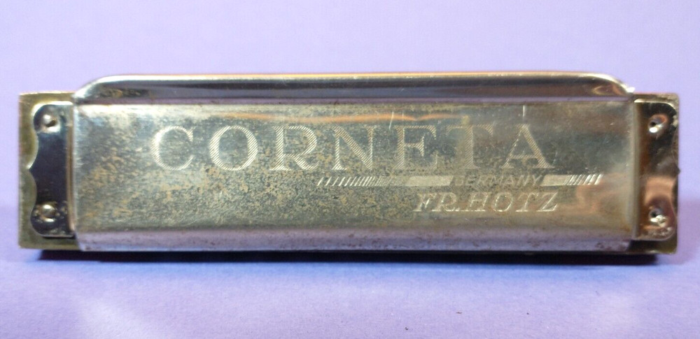 Vintage FR. Hotz Germany Corneta "G" Harmonica