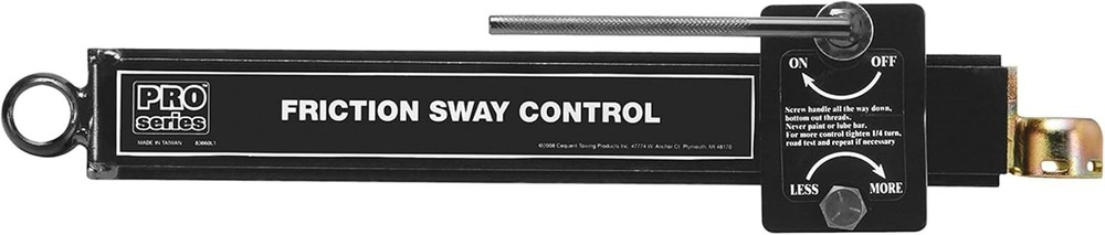 Towing Weight Distribution Hitch Camper Trailer Sway Control Left or Right-Mount