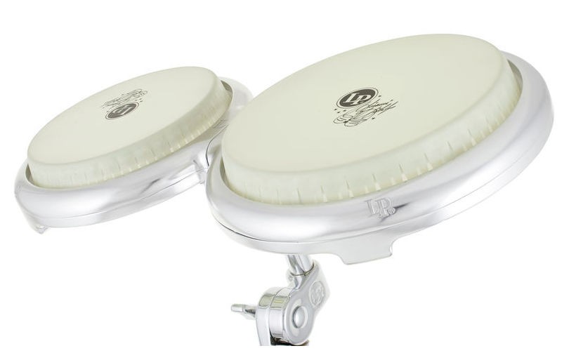 LP LATIN PERCUSSION GIOVANNI COMPACT BONGO DRUMS w/ MOUNTING POST - LP828