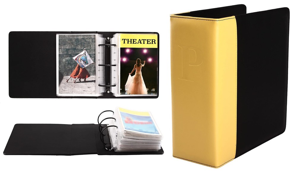 2Fold Binder for Holding Broadway Play Program and Theater Programs with 30 C...