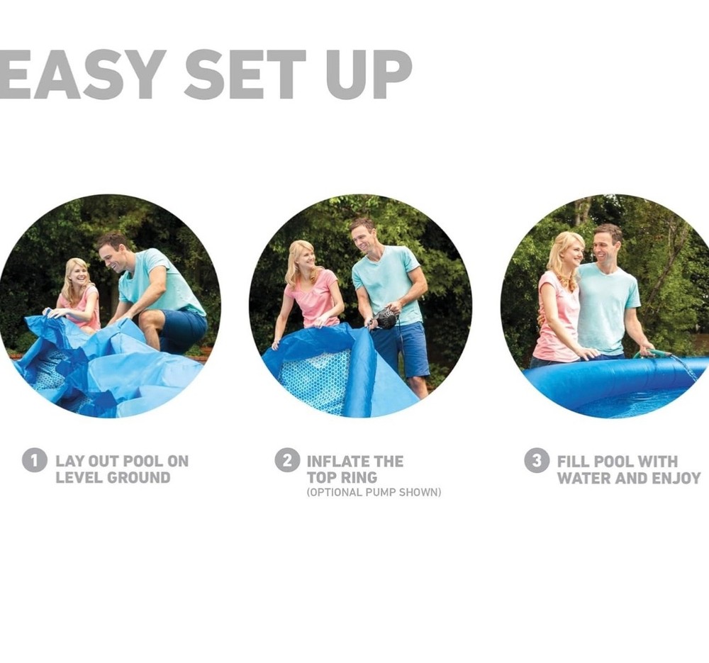 Intex 12' X 30" Easy Set Pool with Filter Pump