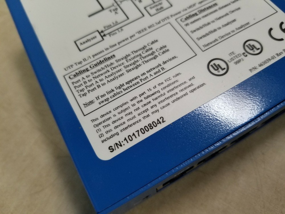 FINISAR UTP TAP IL/1 INLINE POWER 463039-01