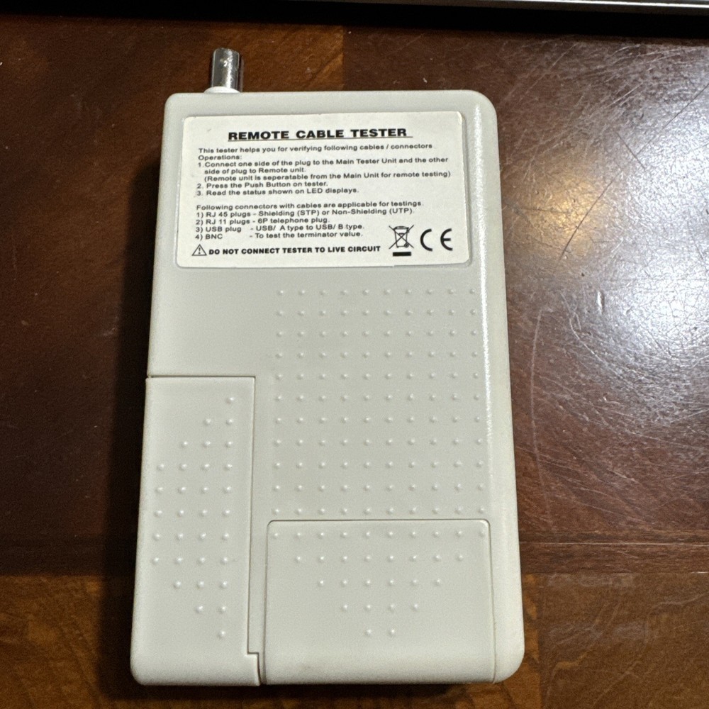 4 In 1 Multi Function Network Cable Tester RJ45/RJ11/USB/BNC LAN Cable Cat5 Cat6