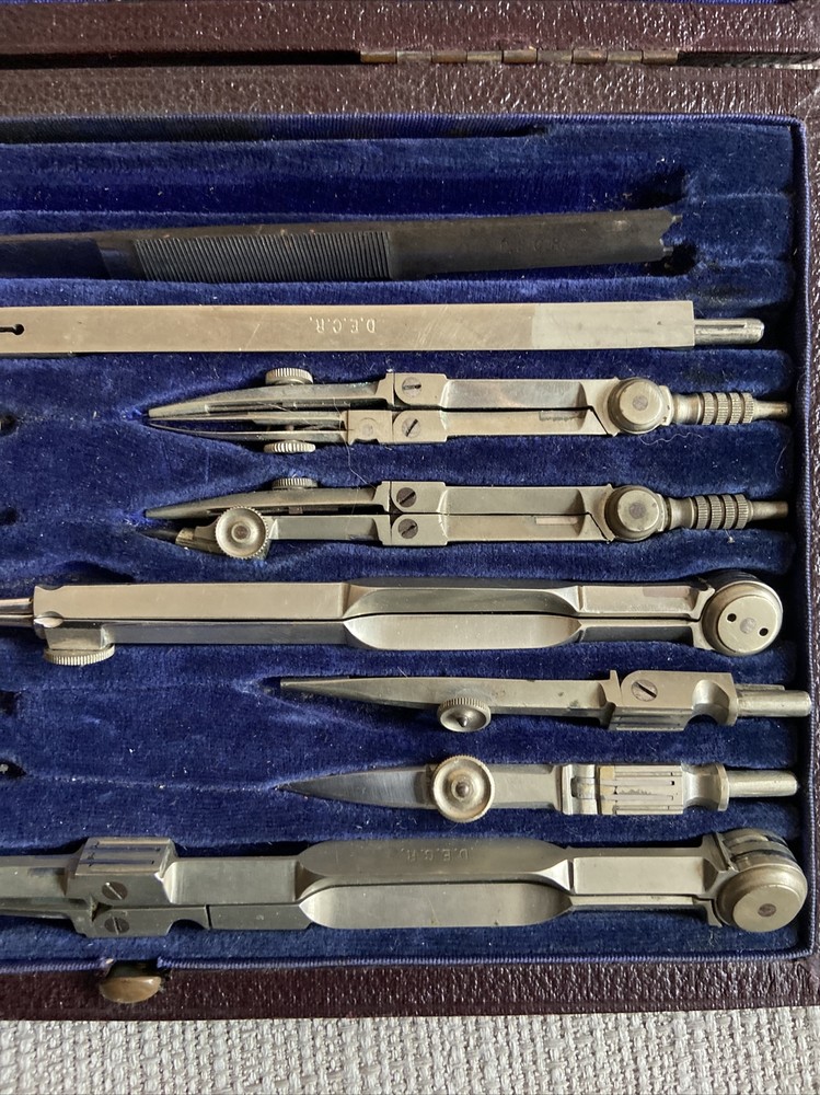 5x Joblot Cartographer Mathematics Technical Engineer Scientific Implement Sets