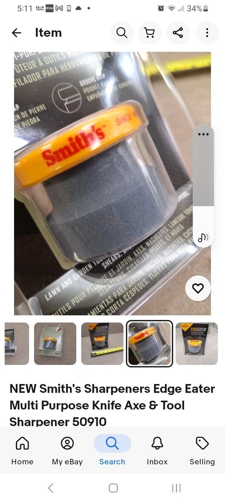 Smith's Sharpeners Edge Eater Multi Purpose Knife & Tool Sharpener. C2