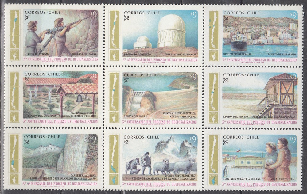 W CHILE 0674 REGIONALZATION 10TH ANNIVERSARY