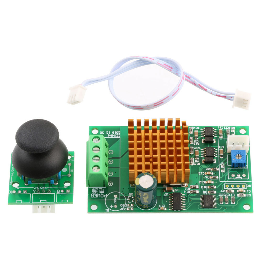 DC 12-30V 6A Motor Speed Controller Normal-Stop-Reverse Switch Joystick control