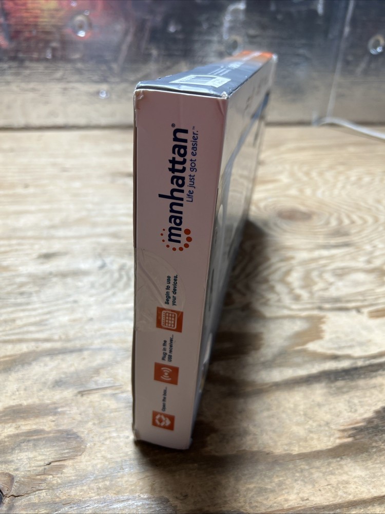 MANHATTAN OFFICE PRO DUAL MODE MULTIPOINT WIRELESS KEYBOARD AND MOUSE COMBO SET