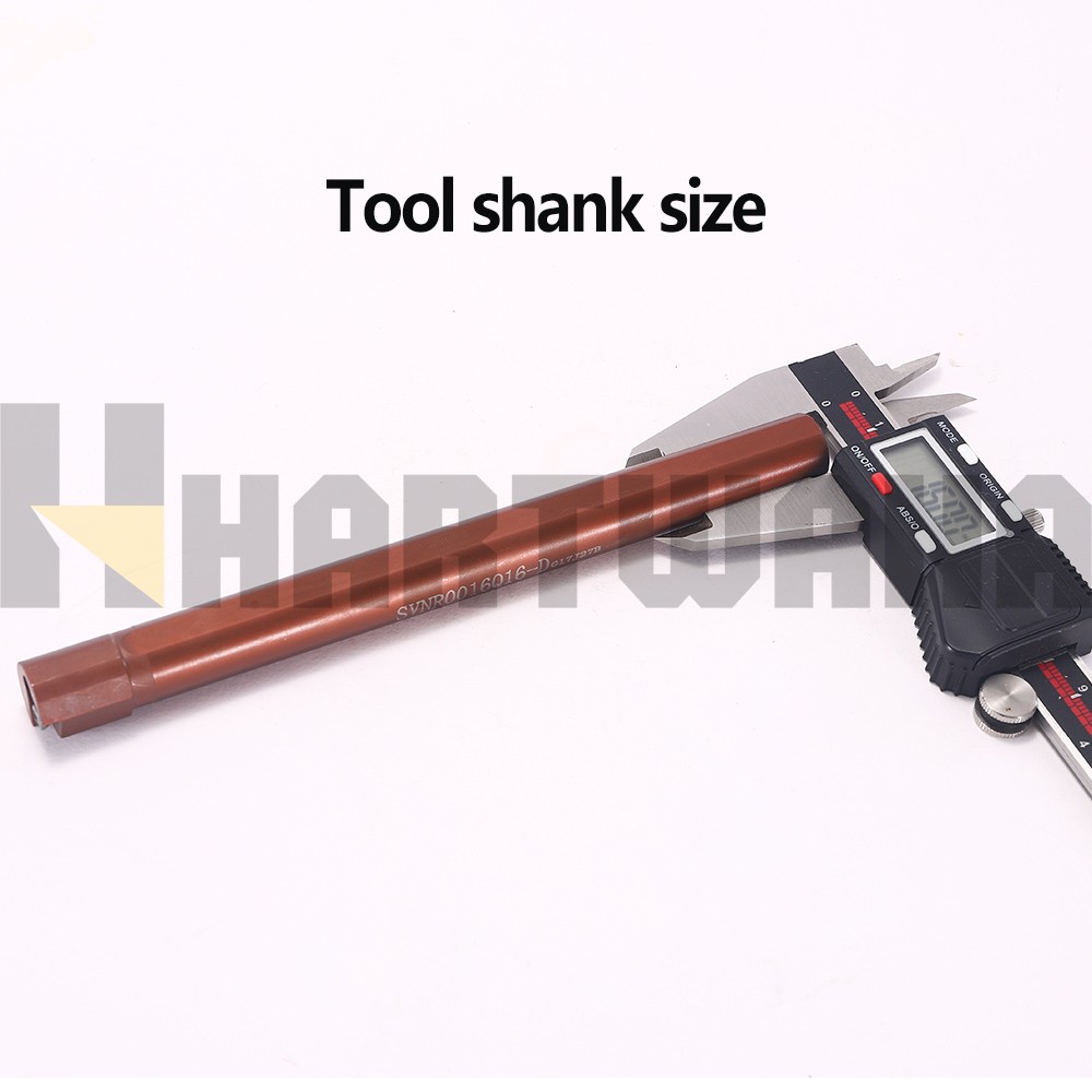 16VNRAG60 Threading Insert 0.5-3.0 Vertical Indexable Threading Boring Bar 16mm