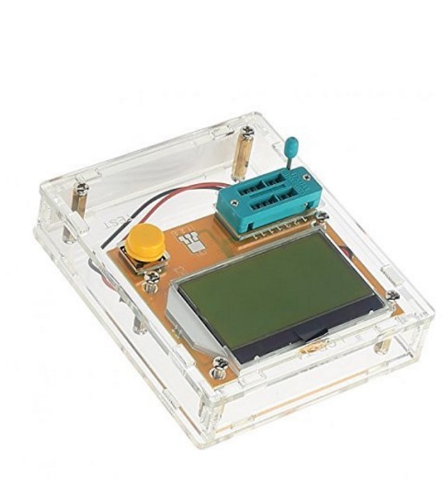 1PCS LCR-T4 Transistor Tester Diode Triode Capacitance LCR ESR Meter Module l