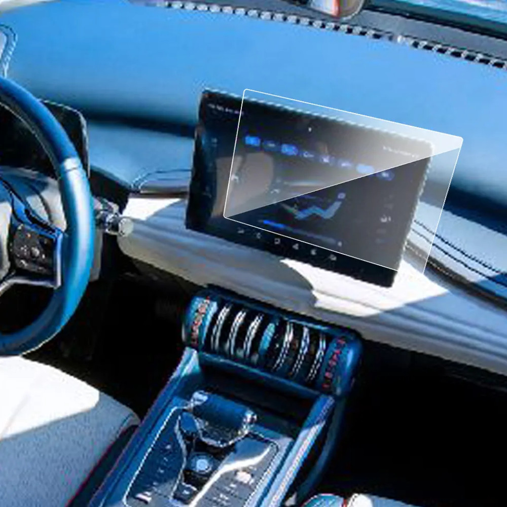 BYD Atto 3 Glass 2 x Tempered Touchscreen + Navigation Screen Protector- Model 2