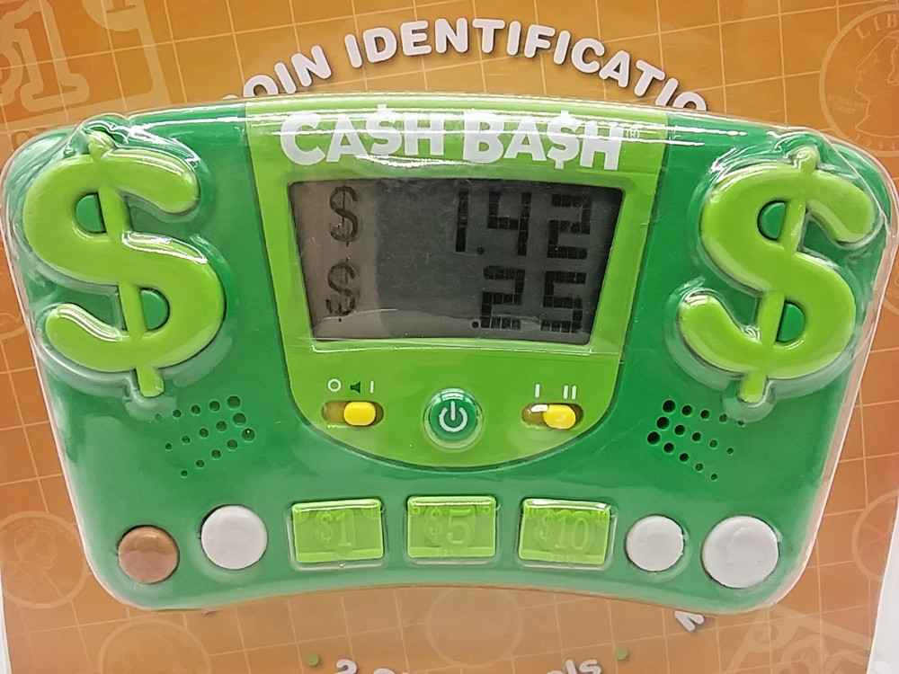 Cash Bash Electronic Money Learning Game, Educational Toy Learning Resources NEW