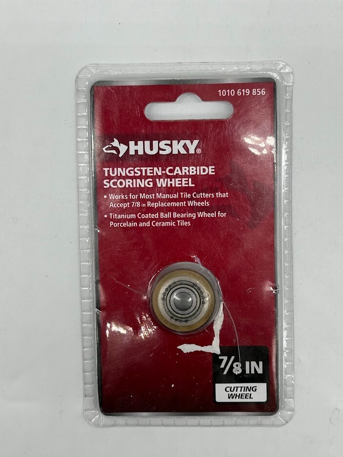 Husky 7/8 in. Titanium Coated Replacement Scoring Wheel for Multiple Tile Types