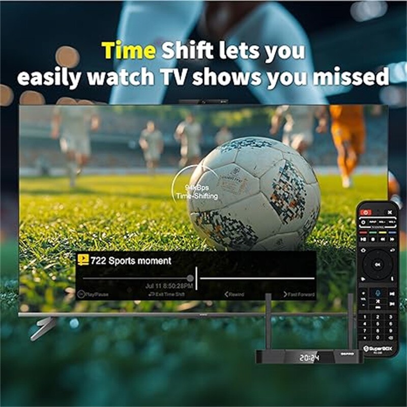 New SuperBox S6 Pro TV BOX Speech Control Speech Control Same-Day Shipment