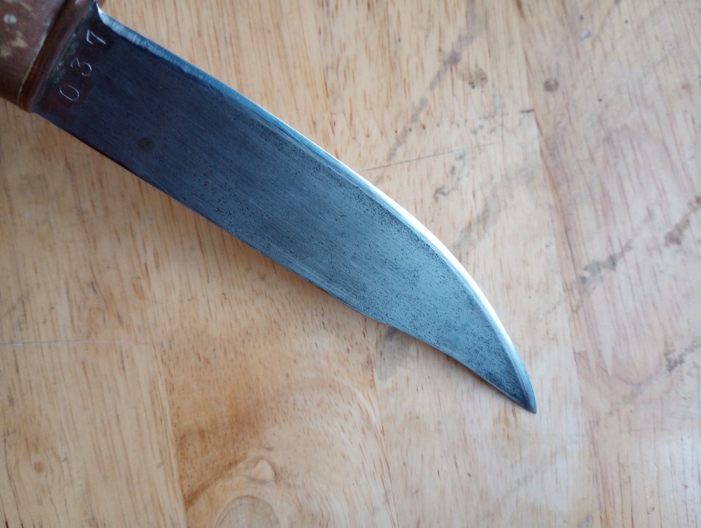 Vintage Handmade Knife, Unique Handle