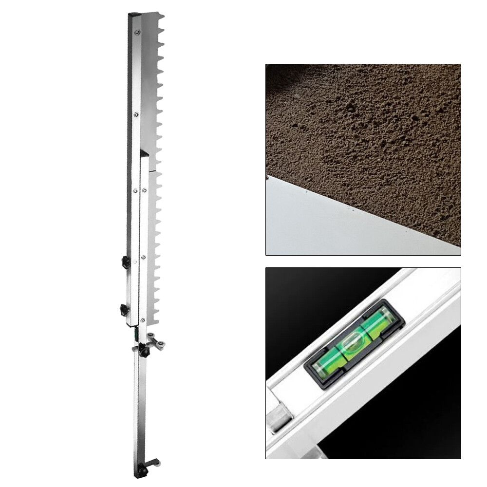 Tile Flat Ash Tool Flat Sand Tiling Leveling System Tile Paving Tool 1270mm US