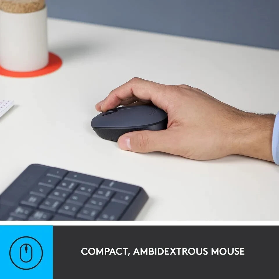 Logitech MK235 Wireless Keyboard & Optical Mouse