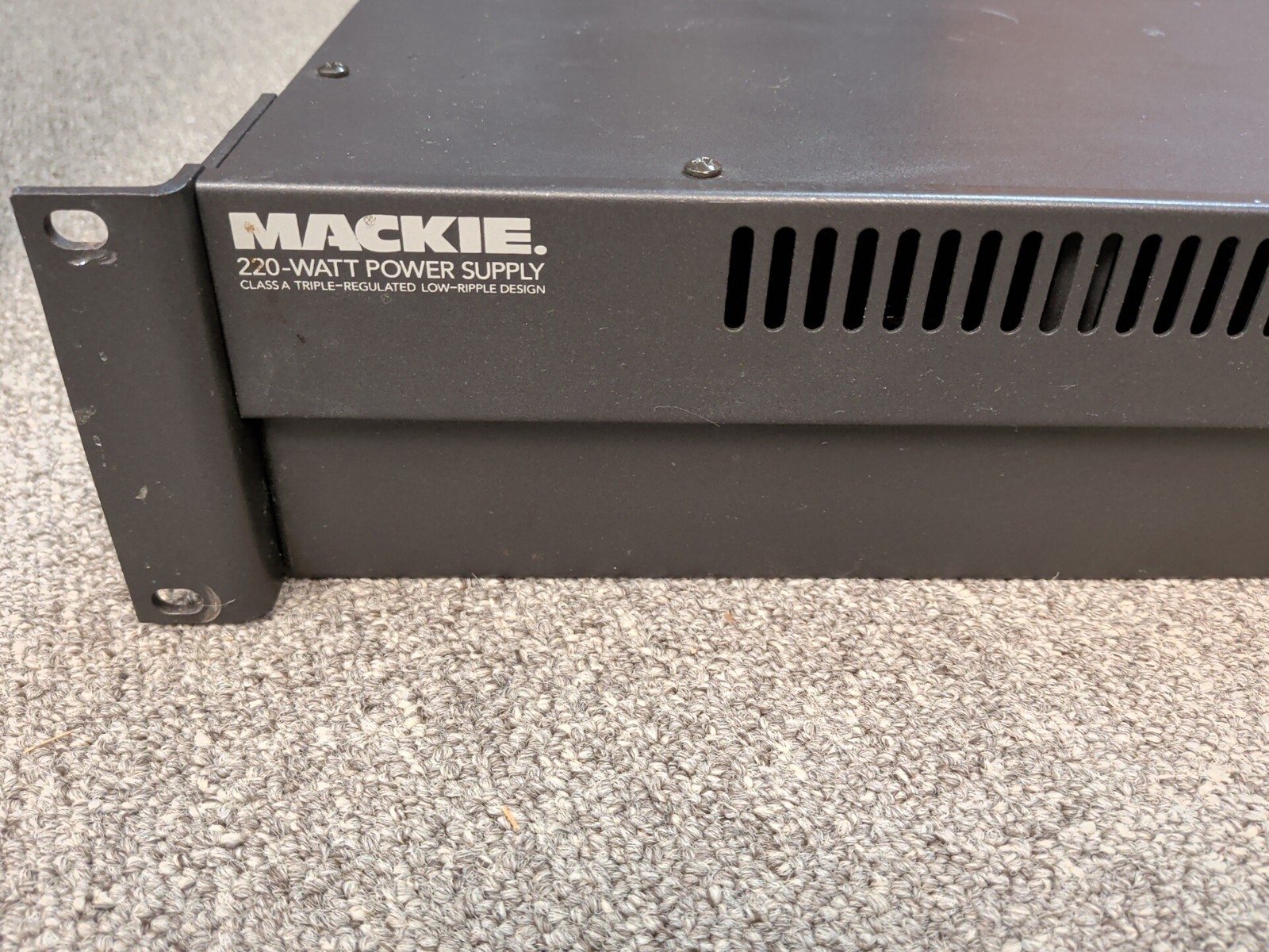 Mackie 220-Watt Power Supply For 8-Bus Mixers - Powers on, Fan Spins