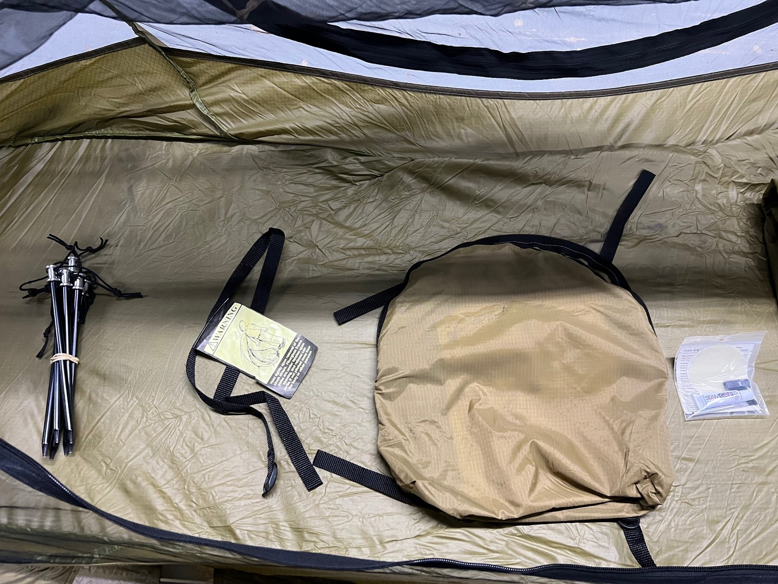 Catoma Burrow IBNS Tactical Pop-Up Tent BedNet w/ Rainfly Coyote Brown 64588