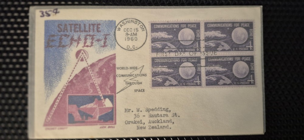 1960 Milestones/Event Covers