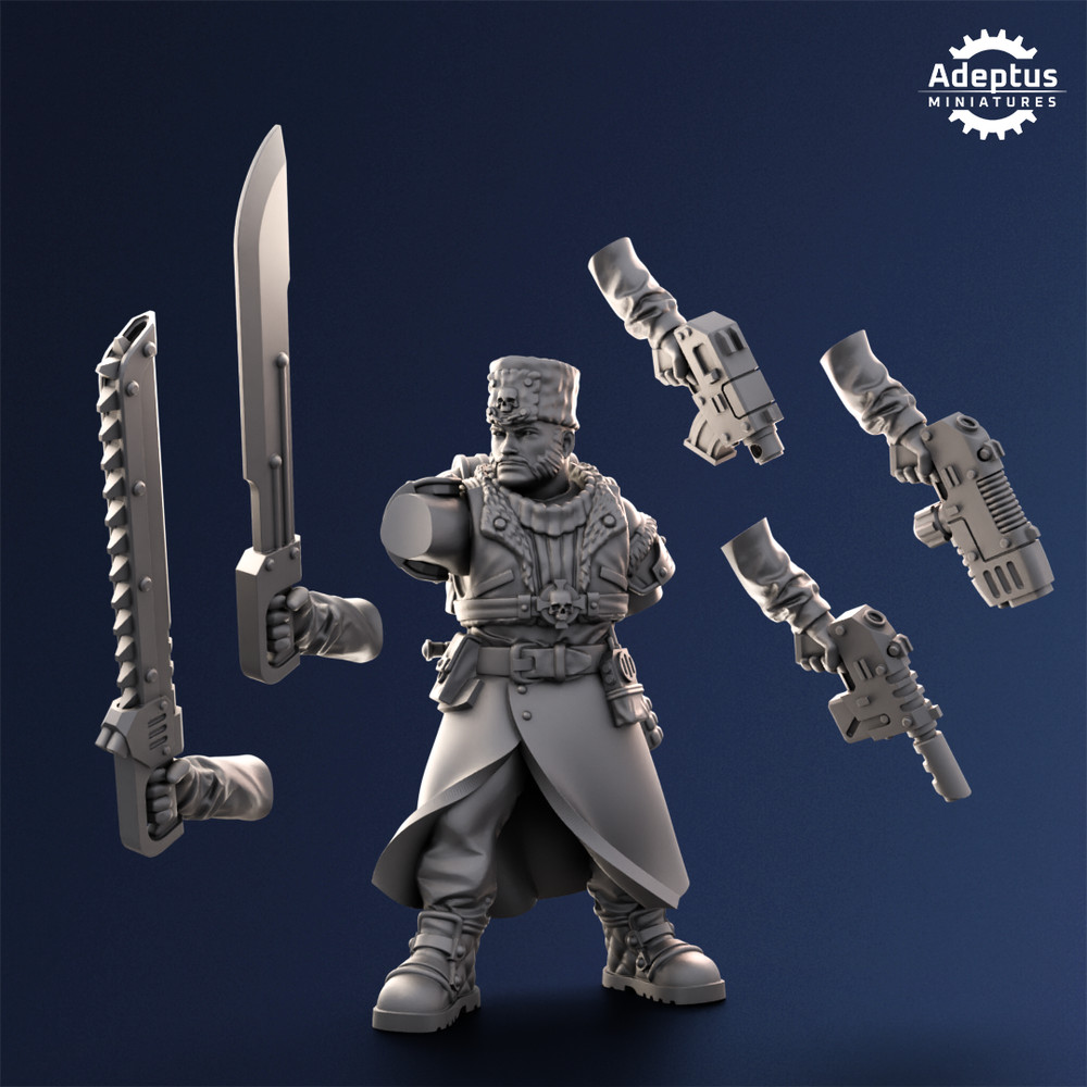 Command Squad - Coldreach Regiment - Set of 4