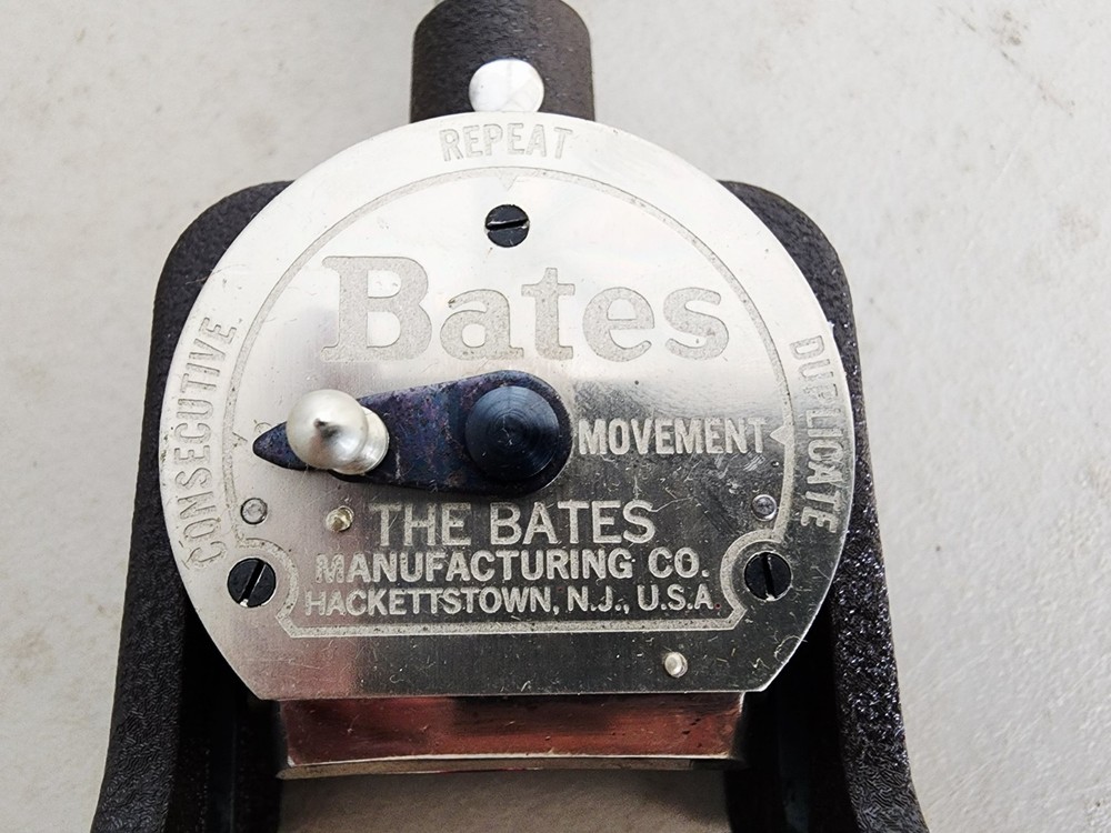 Bates 6-E Numbering Machine