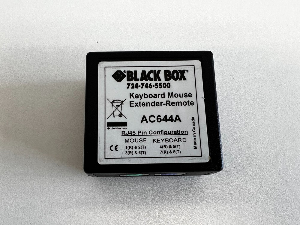 AA2: Black Box Keyboard Mouse EXTENDER AC644A