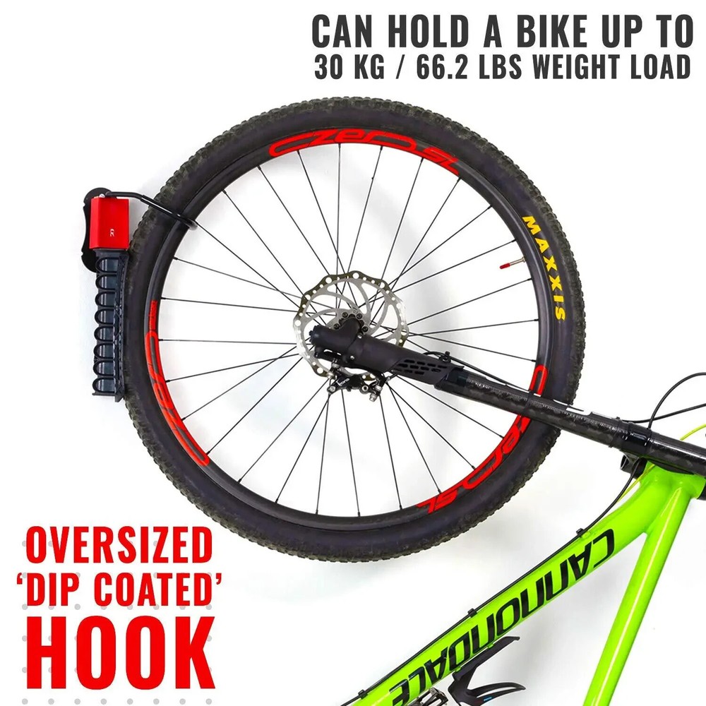 Vertical Garage Bike Rack Storage Mount Space Saver